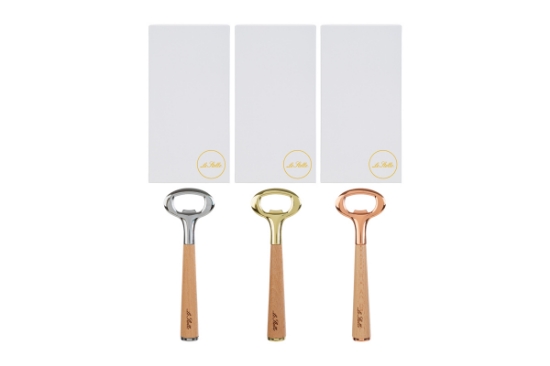 Immagine di APRIBOTTIGLIE METALLO ASS.15,5x5CM C/ASTUCCIO