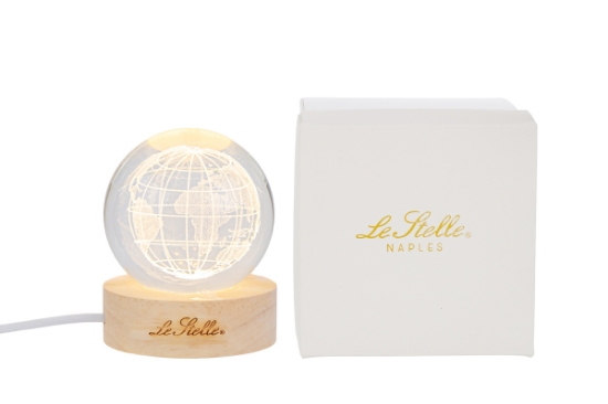 Immagine di LAMPADA GLOBO VETRO MONDO USB d.6CM C/ASTUCCIO