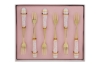 Immagine di SET 6 PZ FORCHETTINE DEC.ROSA 15CM C/ASTUCCIO