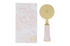 Immagine di TAGLIA PIZZA DEC.ROSA 15 CM C/ASTUCCIO