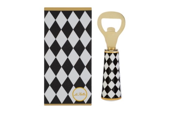 Immagine di APRIBOTTIGLIE DEC.SCACCHI 12CM C/ASTUCCIO