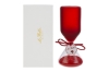 Immagine di CLESSIDRA VETRO ROSSO SATINATO h.15CM C/ASTUCCIO