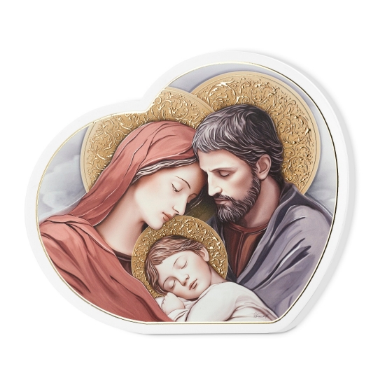 Immagine di Pannello In Legno Sacra Famiglia 81655/2LV