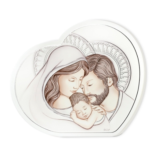 Immagine di Pannello In Legno Sacra Famiglia 81652/5L