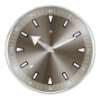 Immagine di OROLOGIO PARETE . QZ.ABS 40,6C COLORE GRIGIO 00973G