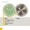 Immagine di OROLOGIO PARETE . QZ.ABS 40,6C COLORE VERDE 00973V