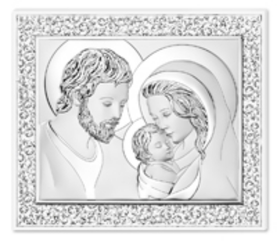 Immagine di PANNELLO 25X20 SACRA FAMIGLIA DEC.RICCI 81496/5L