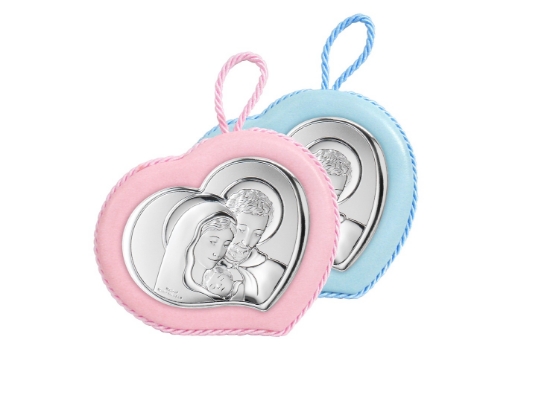 Immagine di MEDAGLIONE CULLA 10X9 C/CARILON 10552/C